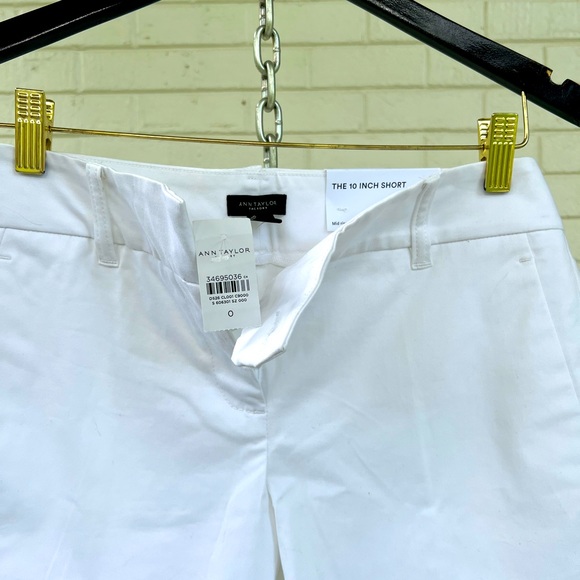 NEW** Ann Taylor cotton dress shorts!!! Size 0 amazing condition!! - Picture 2 of 4